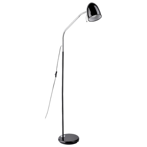 Lara 1 Light Floor Lamp Black - 205279N