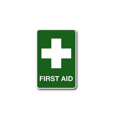 Small Self-adhesive PVC First aid location Sign - ALFAPA