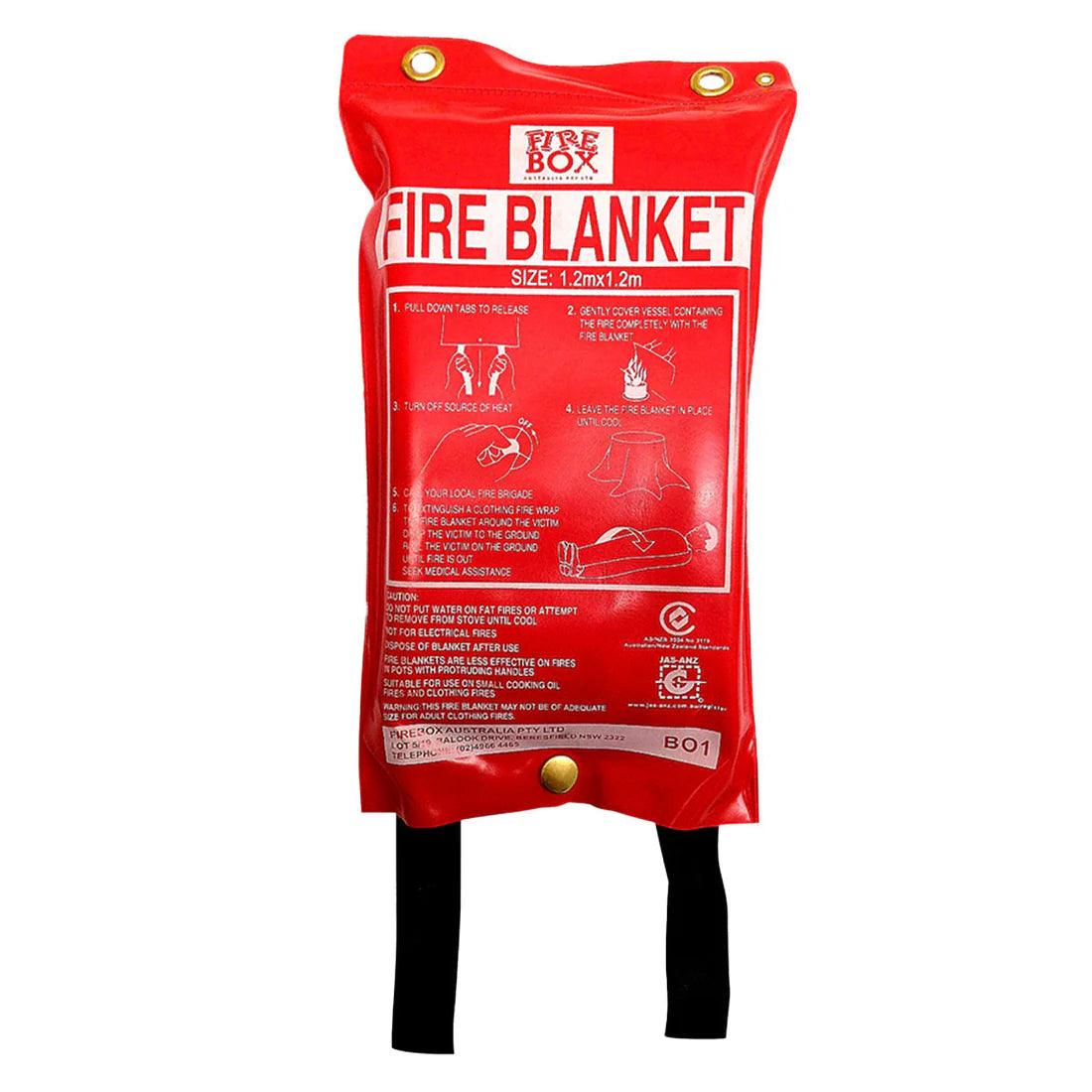 1.2m x 1.2m Fire Blanket - FB12X12