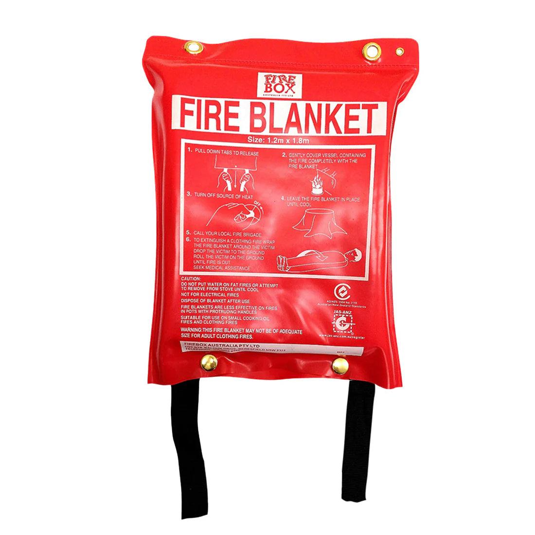 1.8m x 1.2m Fire Blanket - FB18X12