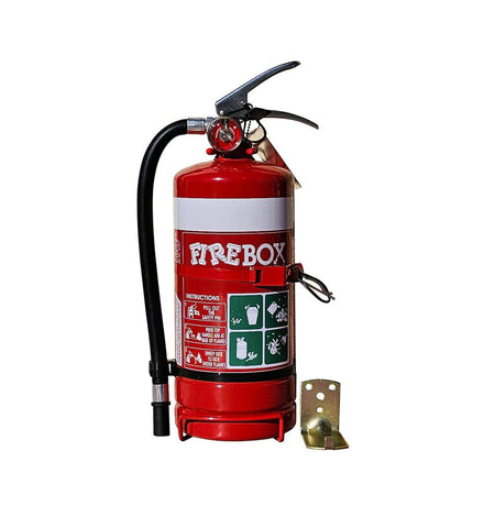 2.5kg Dry Chemical Powder Extinguisher with Vehicle Bracket - FB25ABEWB