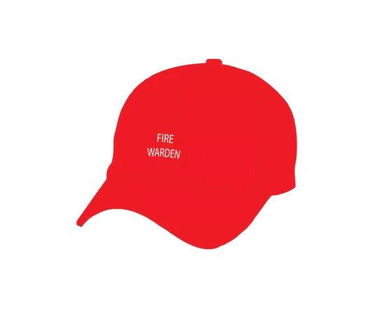 Red Fire Warden Cap - FBFWCAPR