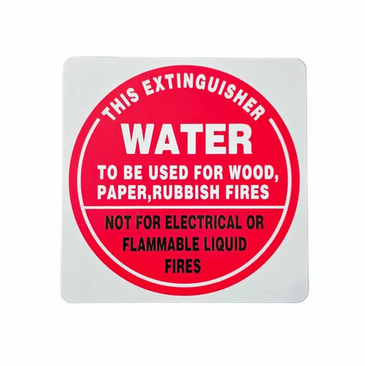 Air Water Extinguisher I.D Sign - IDAW