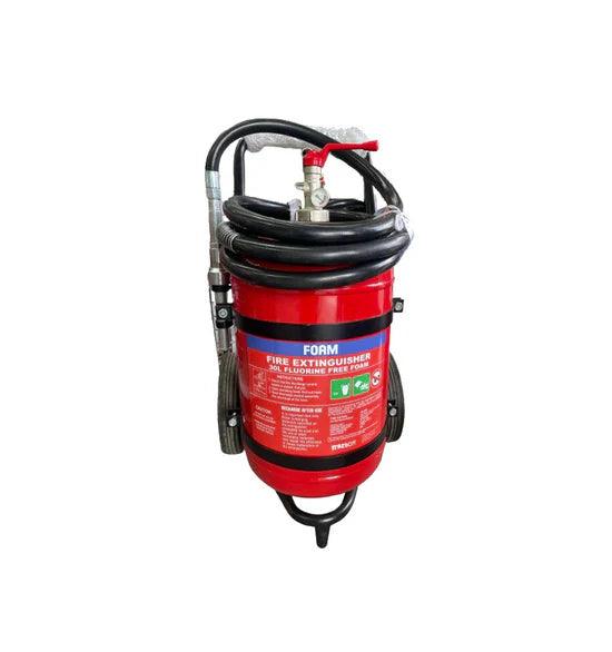 30L Mobile Wheeled Fluorine Free Foam Silvara1 Fire Extinguisher - MOB30LF-3