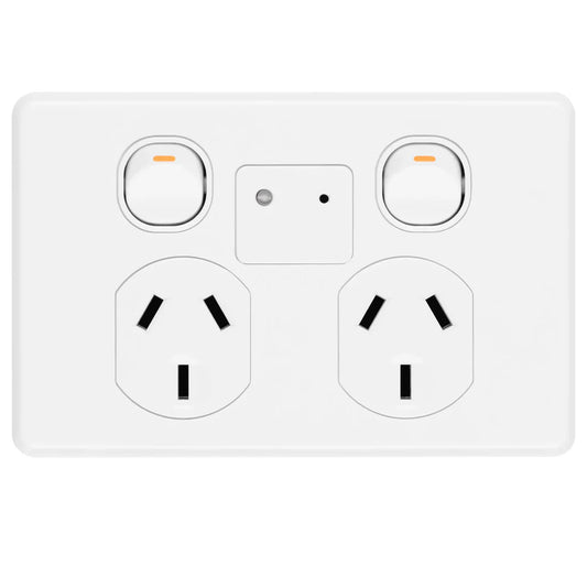 Mercator Double Power Point with Wi-Fi Extender - MPP02GWE