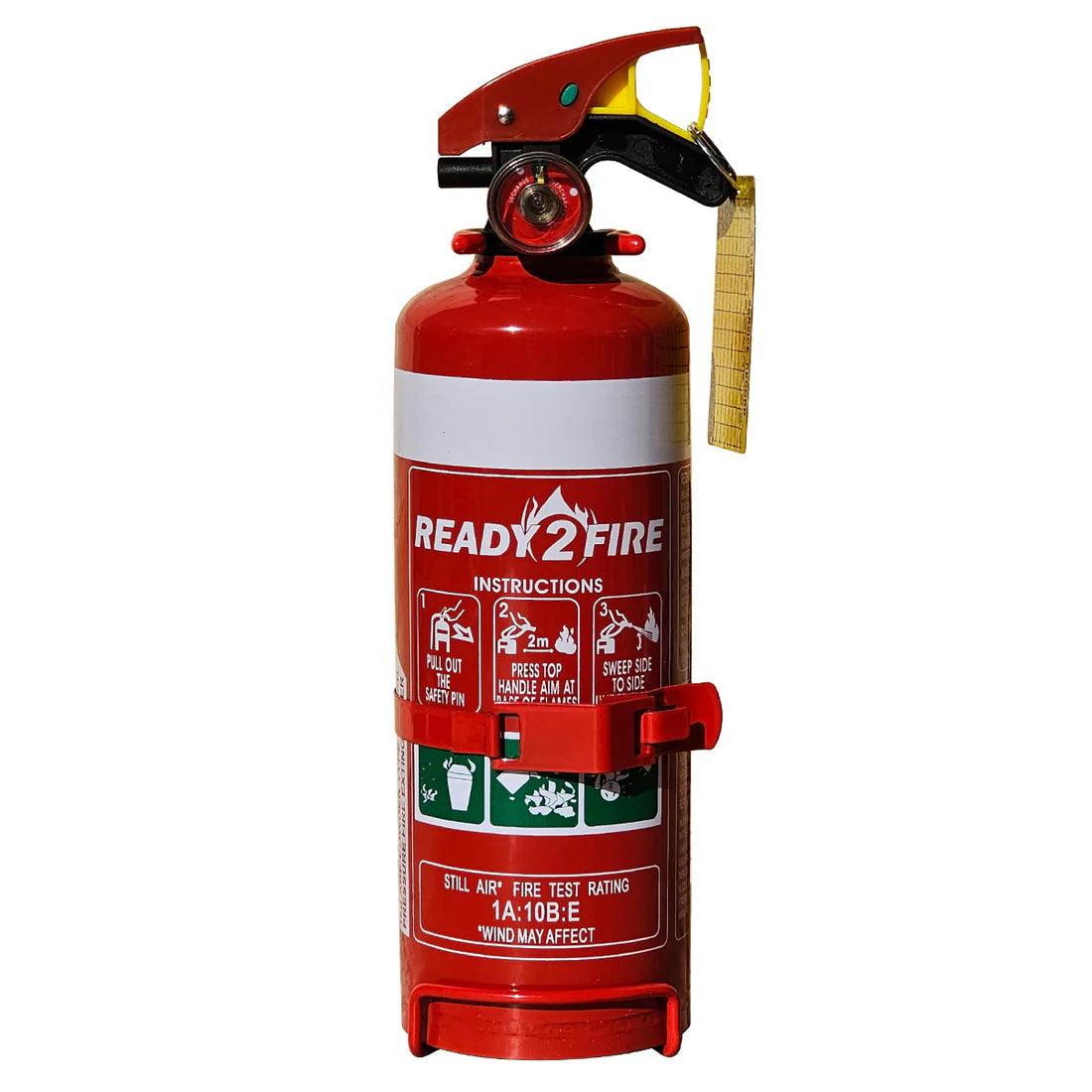 1kg Ready2Fire Dry Chemical Powder Extinguisher - RED10ABE