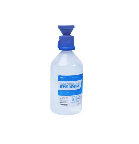 500ml Eye Wash Solution, Pack of 10 - S4