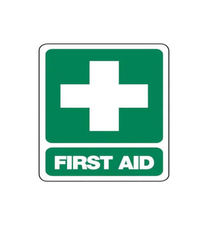 Large PVC First Aid Location Sign - SE001C-POLY