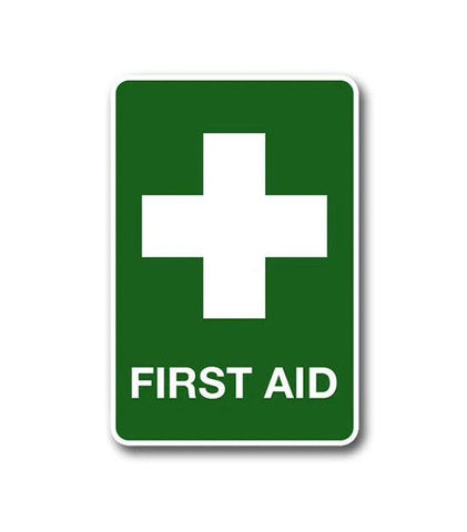 PVC First Aid Location Sign - SLFA