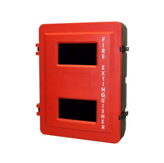 Double Plastic Fire Extinguisher Cabinet - TH02-04-00