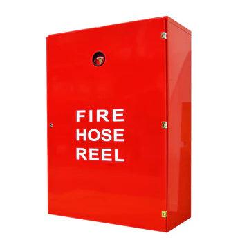 Fire Hose Reel Cabinet With Break Glass & 003Lock, With Back - WRCABKWB