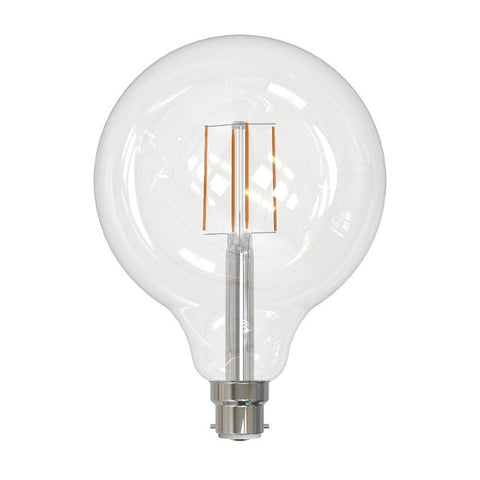 Bulb G125 LED Filament Globe BC 240V 5W Clear 5000K - 205959