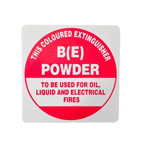 BE Extinguisher I.D Sign - IDBE