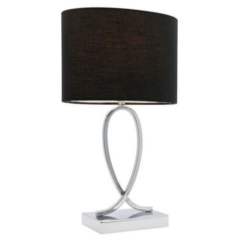 Campbell Large Touch Lamp - A28711SBLK