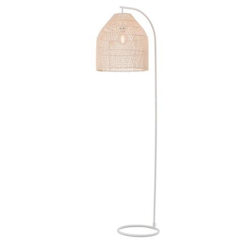 Sawyer Rattan Floor Lamp